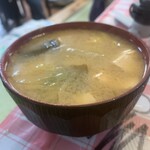 文福飯店 - 味噌汁美味い♪