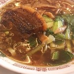 Kasaburanka - スープも角煮も絶品の醤油ラーメン。