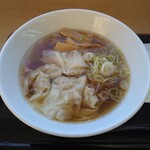 安積パーキングエリア（上り線） フードコート - 喜多方ワンタン麺。