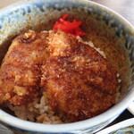 一筆啓上茶屋 そば処 - ソースカツ丼