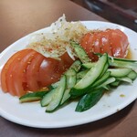 焼肉 龍 - 『トマトサラダ　500円』