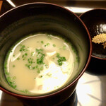 つきじやまもと - 西京風白味噌椀（ふくだし）