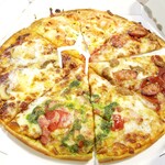 ピザハット - 料理写真:グルメマニア4Ｍ1350円税込ｗ