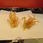 銀座 天一 - 海老の頭