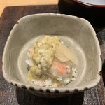 Kuriya Shinsaku - ズワイガニの蒸し寿司