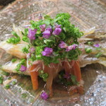 割烹 市川 - わかさぎの南蛮漬け