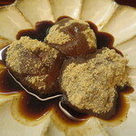 割烹 市川 - 蓮根餅