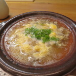 割烹 市川 - 夫は鼈雑炊