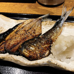 Chouemon - 炭火焼 焼き魚(イワシの味醂干し)