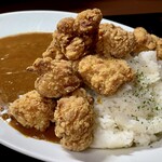 快活CLUB - 山盛り唐揚げカレー