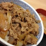 吉野家 - 牛丼（並）＋とん汁