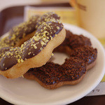 ミスタードーナツ - ポン・デ・リング生～チョコゴールデン＆チョコクランチ～☆