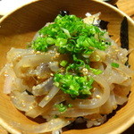 田吾作 - いか丼　烏賊が透き通ってます。