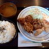 スマイルカフェ - スマイルからあげ3種盛り定食