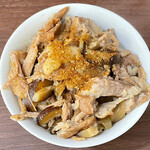 中華そば うお青 - ぶっかけ豚丼