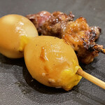 根津 焼鳥 照隅 - エルフランスと背肝