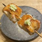 根津 焼鳥 照隅 - 振袖