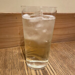 根津 焼鳥 照隅 - ハイボール