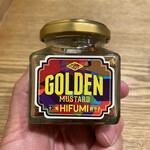 根津 焼鳥 照隅 - ソリに掛けるのはゴールデンマスタード