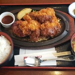 ウェリントン - 日替りCランチ日替り2倍(チキンカツ2倍)