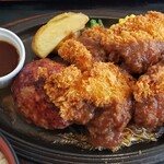 ウェリントン - 日替りCランチ日替り2倍(チキンカツ2倍)