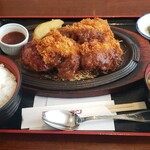 ウェリントン - 日替りCランチ日替り2倍(チキンカツ2倍)