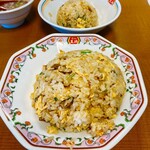 餃子の王将 - 炒飯普通とジャストサイズ