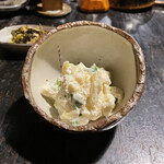 壁湯天然洞窟温泉　旅館 福元屋 - 岡本豆腐を使った白菜の白和え