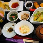 創作料理 吉野 - 甘鯛の桜蒸し・キスとハモの天ぷら