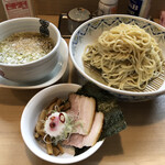 中華そば 多賀野 - 粟国の塩つけそば ¥880