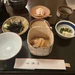 Chikuyo tei - 鯛茶セット