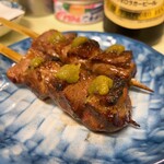 Yakitori Osen Daisansei - 青森産 鴨の串焼き 480円