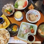 割烹升吉 - 昼定食(ステーキ付)