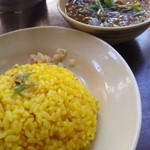 ほうれんそうのカレーいただきました