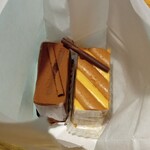 ペール・ド・ノエル - 取り出せないので、紙袋を破いてしまいました。