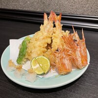 車海老の天ぷら-Shrimp tempura "Ebi ten"