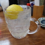 青空酒場 まぐろの気晴れ屋 - 檸檬フィズ(418円→209円)