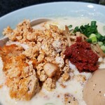 塩そば専門店 桑ばら - 白味噌そば ～あんきも添え～  