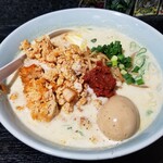 塩そば専門店 桑ばら - 白味噌そば ～あんきも添え～  