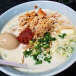 塩そば専門店 桑ばら - 白味噌そば ～あんきも添え～  