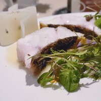 L'éclaireur - 鱸のグリエ 梶谷農園のハーブと共に