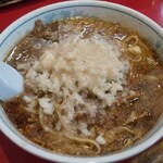 中華亭 - メンマ中華 大盛 大油 ＋玉ねぎ  1200円