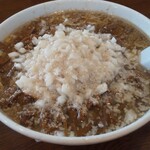 中華亭 - メンマ中華超大盛 大油 ＋玉ねぎ  1450円