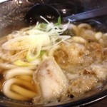 焼肉ホルモン 龍の巣 - かすうどん最高！