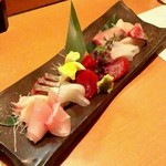 山葵 - 刺身盛り2500円ぐらいだったと思う