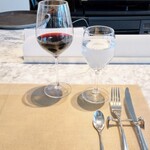 La Brianza - この日のお料理に合わせて選んで下さったワインはモンテプルチアーノ・ダブルッツォ。どちらのお料理ともよく合って大好きでした☆