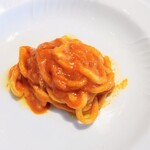 La Brianza - トマトソーストンナレッリオリーブオイルシンプルに。麺の美味しさがストレートに楽しめる一品☆ 甘いトマトのトマトソースとは一味違うコクまろな味わいのトマトソースも美味しかった～(^^)