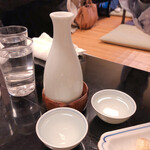 室町 砂場 - お燗