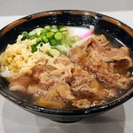 岡製麺所 - 肉うどん500円