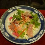 お竈ダイニング 穂垂 - 生ハムサラダ